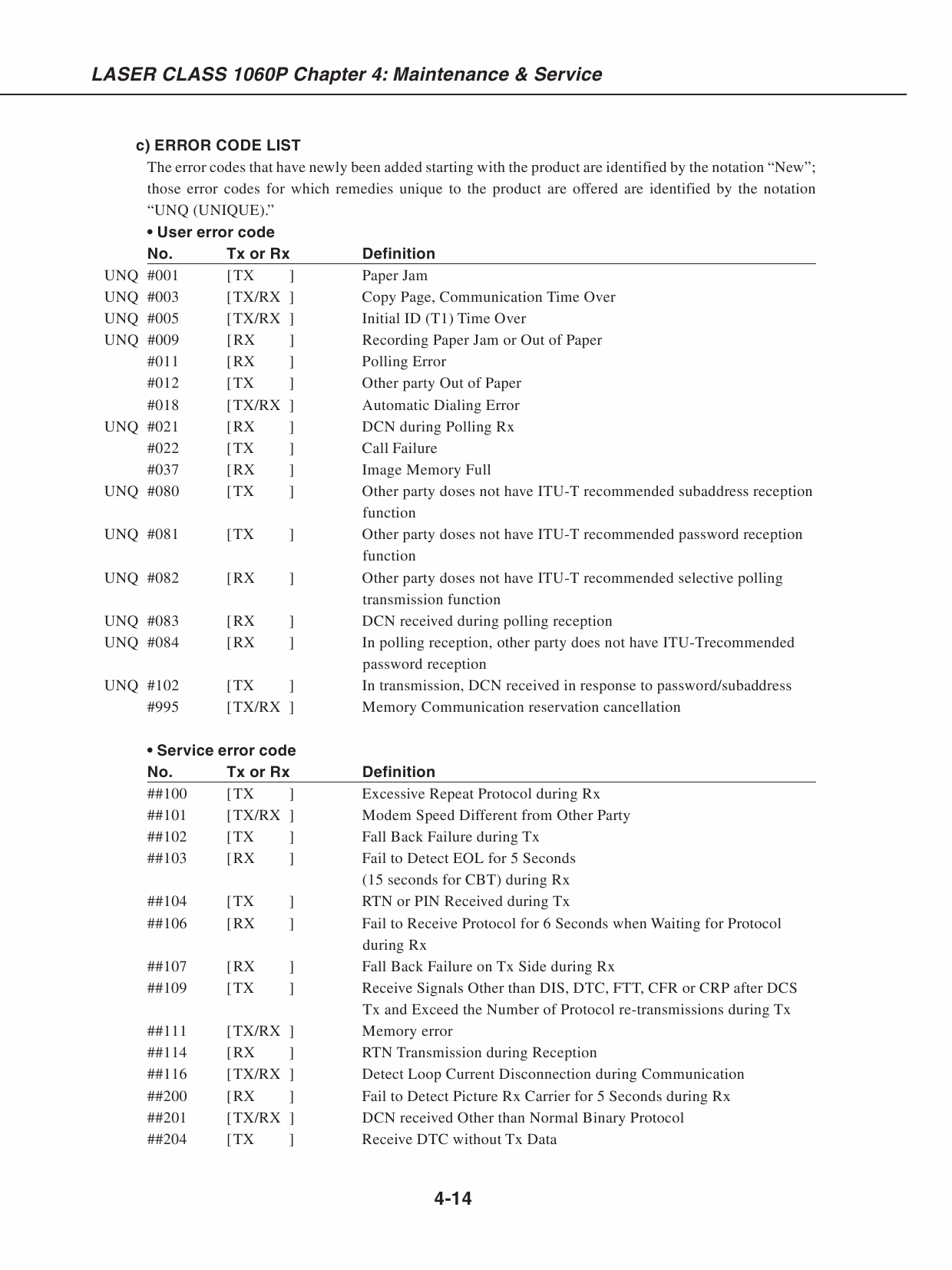 Canon FAX FP-L75 Parts and Service Manual-5